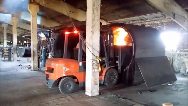 Производство древесного угля. Углевыжигательная печь УМТ-2 смотреть онлайн