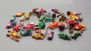 ВОЛШЕБНИК ИЗУМРУДНОГО ГОРОДА - ЛАНДРИН - LANDRIN - обзор полной серии из шоколадных яиц "ПЕТРУШКА"