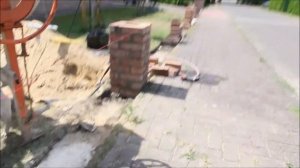 Сделать Забор с кирпича