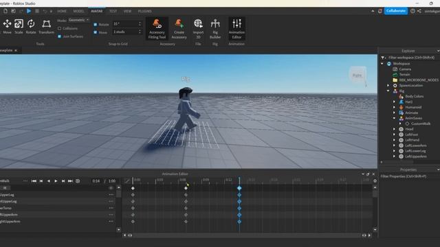 Create a Custom Walk Animation without Coding | Roblox Studio | 2023 смотреть онлайн