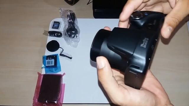 Unboxing da Canon SX400IS , vale apena ? foto com fundo desfocado ? смотреть онлайн
