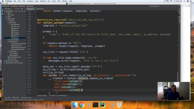 Django 2: How To Upload A CSV File To Django