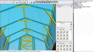 Парник из профильного квадрата своими руками(3D схема)