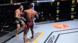 UFC Leon Edwards Vs Belal Muhammad Highlights! EYE POKE! #UFCVegas21 #UFCFightNight