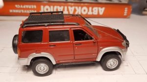 Конверсия УАЗ Патриот офроуд от автотайма М=1 43