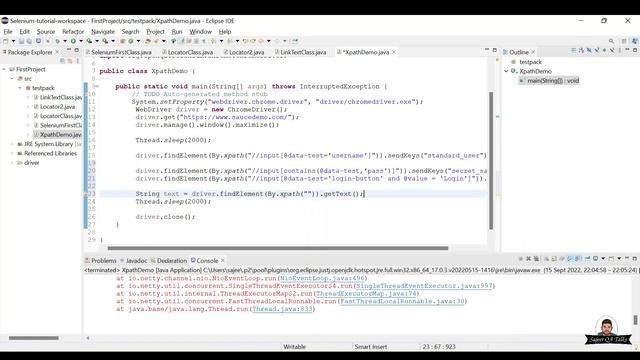 X-path, CSS selector -Locators in Selenium Webdriver | Selenium Automation Testing #Part3- Malayala