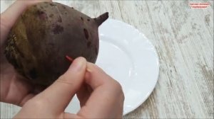 ВАРИМ СВЕКЛУ для САЛАТОВ ☑️ за 10 минут ☑️ БЕЗ ВОДЫ и грязной посуды‼️