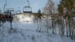 В "Солнечной долине". Подъемник