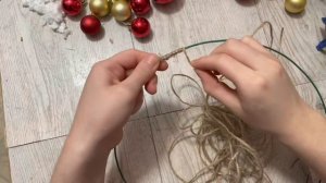 КРАСОТА из ЁЛОЧНЫХ ШАРОВ  | Новогодний Декор 2023 Зимние поделки