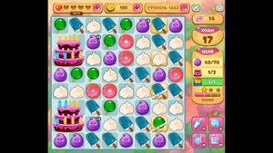 Долина сладостей как пройти сложный 1883 уровень