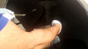 Замена передних стоек амортизатора Акцент