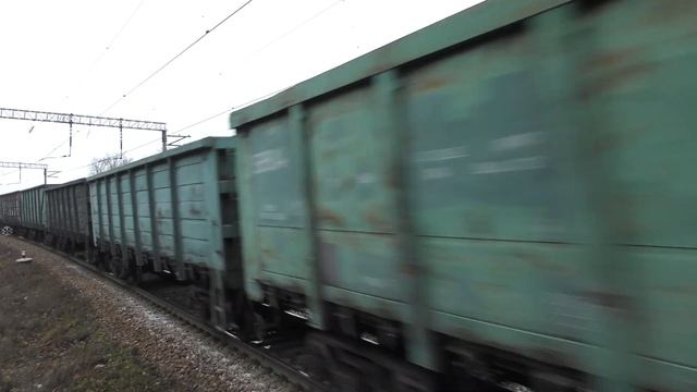 Электровоз ВЛ80С-2618 с грузовым поездом смотреть онлайн