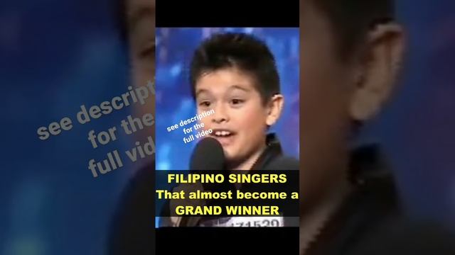 FILIPINO SINGERS That Almost Become a GRAND WINNER in the INTERNATIONAL COMPETITION. смотреть онлайн