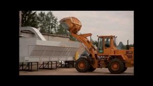 Приемный транспортер в работе - "Механика-Транс"