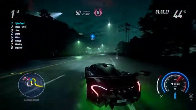 NFS Heat : Heat 5 | McLaren P1 GTR смотреть онлайн