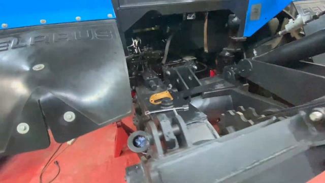 Установка траншеекопателя экскаватор цепной бара на трактор МТЗ Беларус-82.1 Часть 1 смотреть онлайн