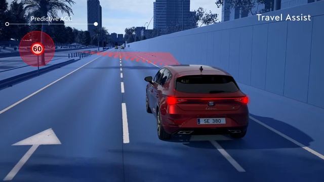 New 2020 SEAT Leon Travel Assist system смотреть онлайн