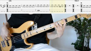 Bass tabs | Rammstein - Links 2 3 4 | Бас табы