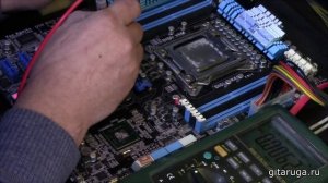 Asus p9x79 pro стартовала только после прогрева феном