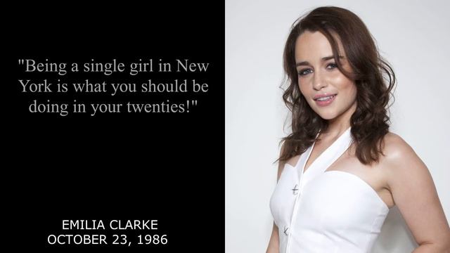 Hollywood stars.Emilia Clarke. Quotes смотреть онлайн