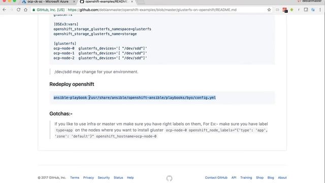 Gluster Storage ( Container Native Storage ) Installation on Openshift Container Platform смотреть онлайн