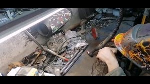 Гордый олень из проволоки!
