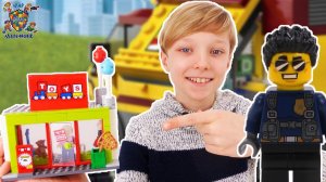 LEGO CITY: Даня и распаковка набора ЛЕГО СИТИ - МАГАЗИН ПОНЧИКОВ! Второй пакет! 13+