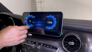 Mercedes V класса - установка мультимедиа Android, wi-fi роутера, потолочного монитора, пошив ковров