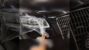 Замена стекол передней оптики audi a6 c6 Allroad asb 2008