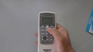 Обзор универсального пульта Huayu K-MB1550 для кондиционеров марки Mitsubishi