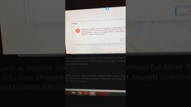 Roblox doesn't support 32-bit devises anymore?? #sad #emotional #roblox #bloxfruits смотреть онлайн