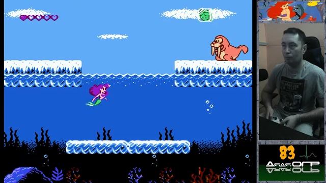 Disney’s The Little Mermaid | Маленькая Русалочка | NES 8 Bit