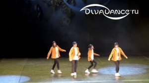 One, two, three, four. Hip-hop от танецвальной школы Divadance