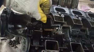 Впускной коллектор 4.2 BAR.Удаление вихревых заслонок.