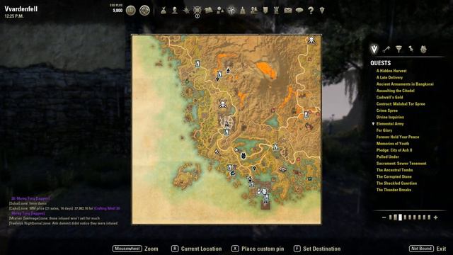 ESO: Tribunal Preacher Achievement Guide- Sermon Locations
