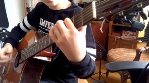 Русская народная песня "При долинушке стояла" обработка Иванова-Крамскова для гитары