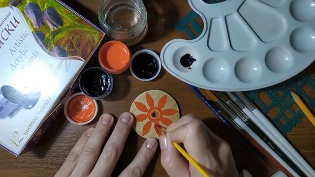 Мастер-класс "Мезенская роспись. Юла" смотреть онлайн