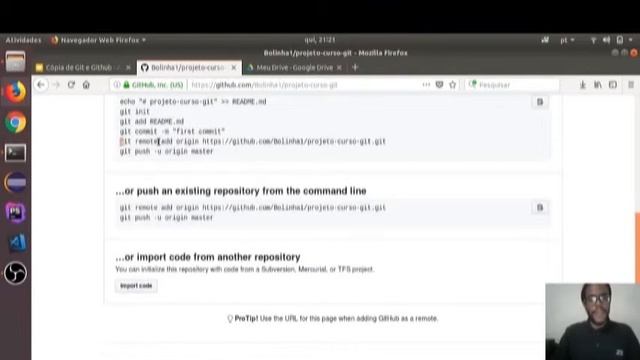 Github #02: Como criar um repositório remoto no github смотреть онлайн
