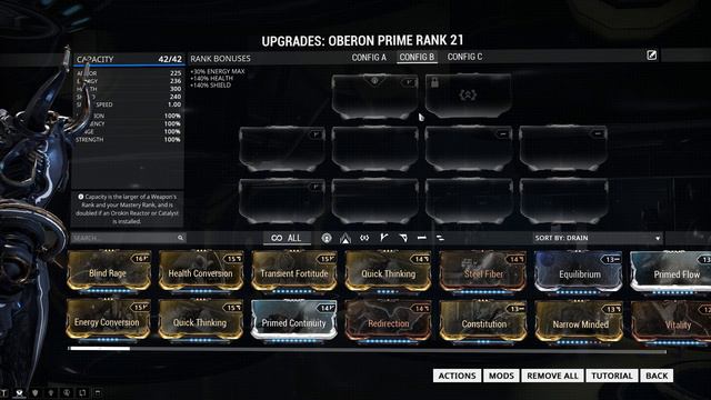 Warframe: Oberon Prime смотреть онлайн