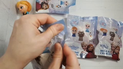 Сквиши "Холодное сердце". Как собрать всю коллекцию за один раз? #ХолодноеСердце #Сквиши #Обзор