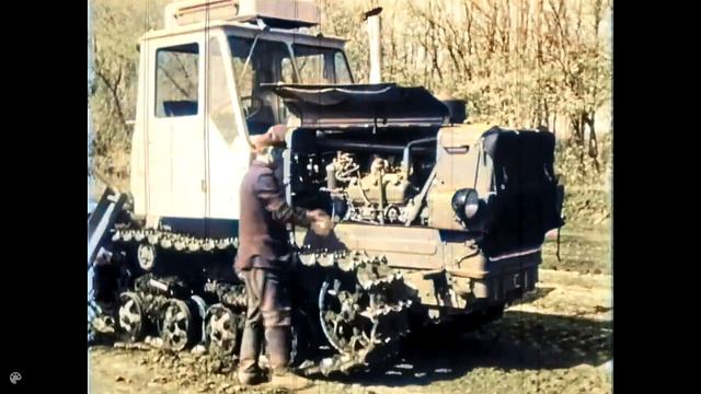 Особенности эксплуатации трактора Т-150_ 1975 (в цвете)(720P_HD).mp4 смотреть онлайн