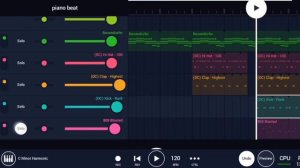 ГРУССНЫЙ ПИАНИНО БИТ в FL studio mobile | Атмосферный бит на телефоне