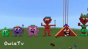 Numberblocks in Minecraft - COUNTING BY 21s | Learn to Count | Skip Counting by 21s | Math For Kids