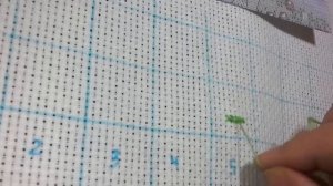 Вышивка крестом:закрепление нитки, вышивка полукрестом, и т.д.