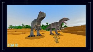 ALLOSAURUS 【 Paleocraft 】 Dinosaur Minecraft