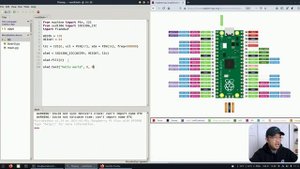 Raspberry Pi Pico - SSD1306 OLED Micro Python Library and Setup