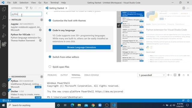 How To Install Visual Studio Code || Python With V S Code