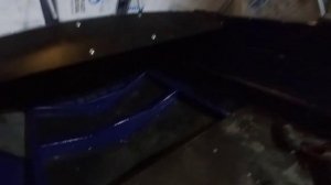 Неман 2 установили стекло и фанеру на пол