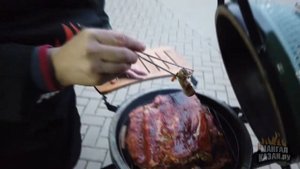 Рыба и свиные ребрышки на гриле Мастер-класс BIG GREEN EGG Керамический гриль яйцо | МАНГАЛКАЗАН.РУ