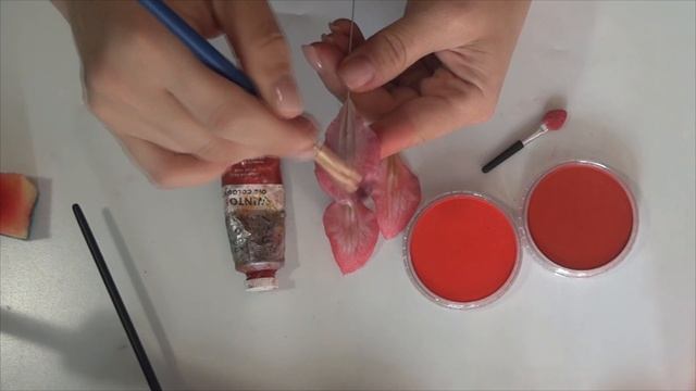 Промо к видео-курсу по лепке веточки клематиса из холодного фарфора. смотреть онлайн